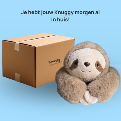 Knuggy Luiaard Verzwaringsknuffel 2kg